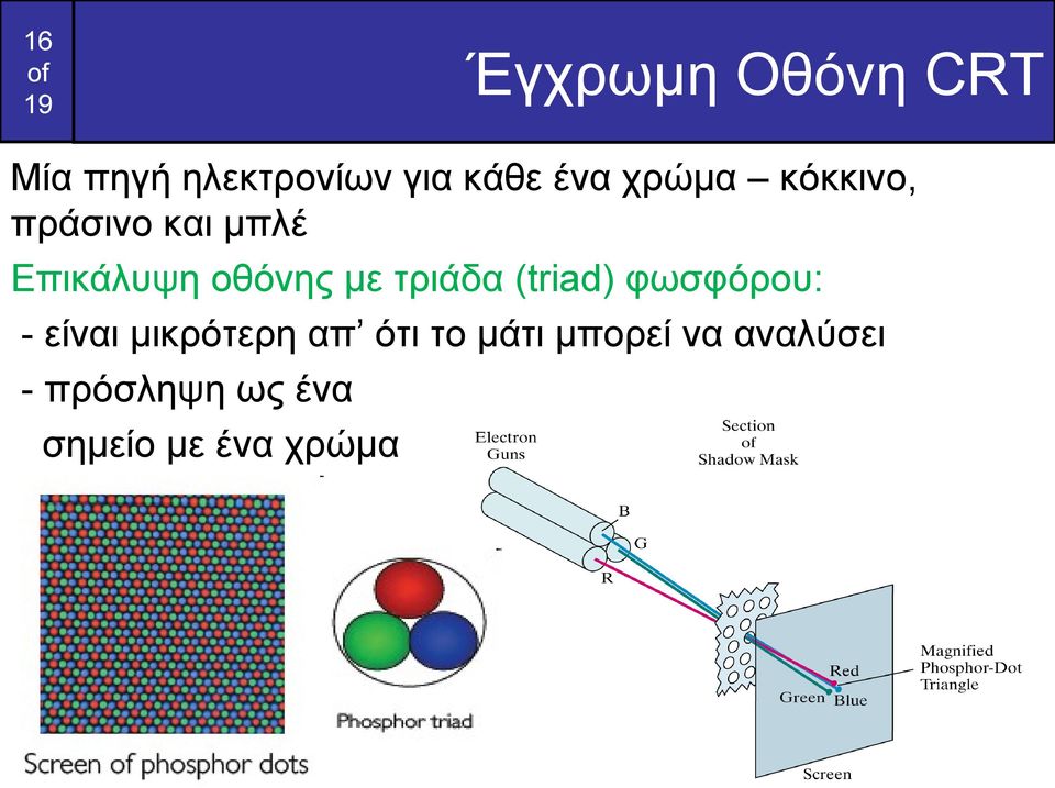 τριάδα (triad) φωσφόρου: - είναι μικρότερη απ ότι το