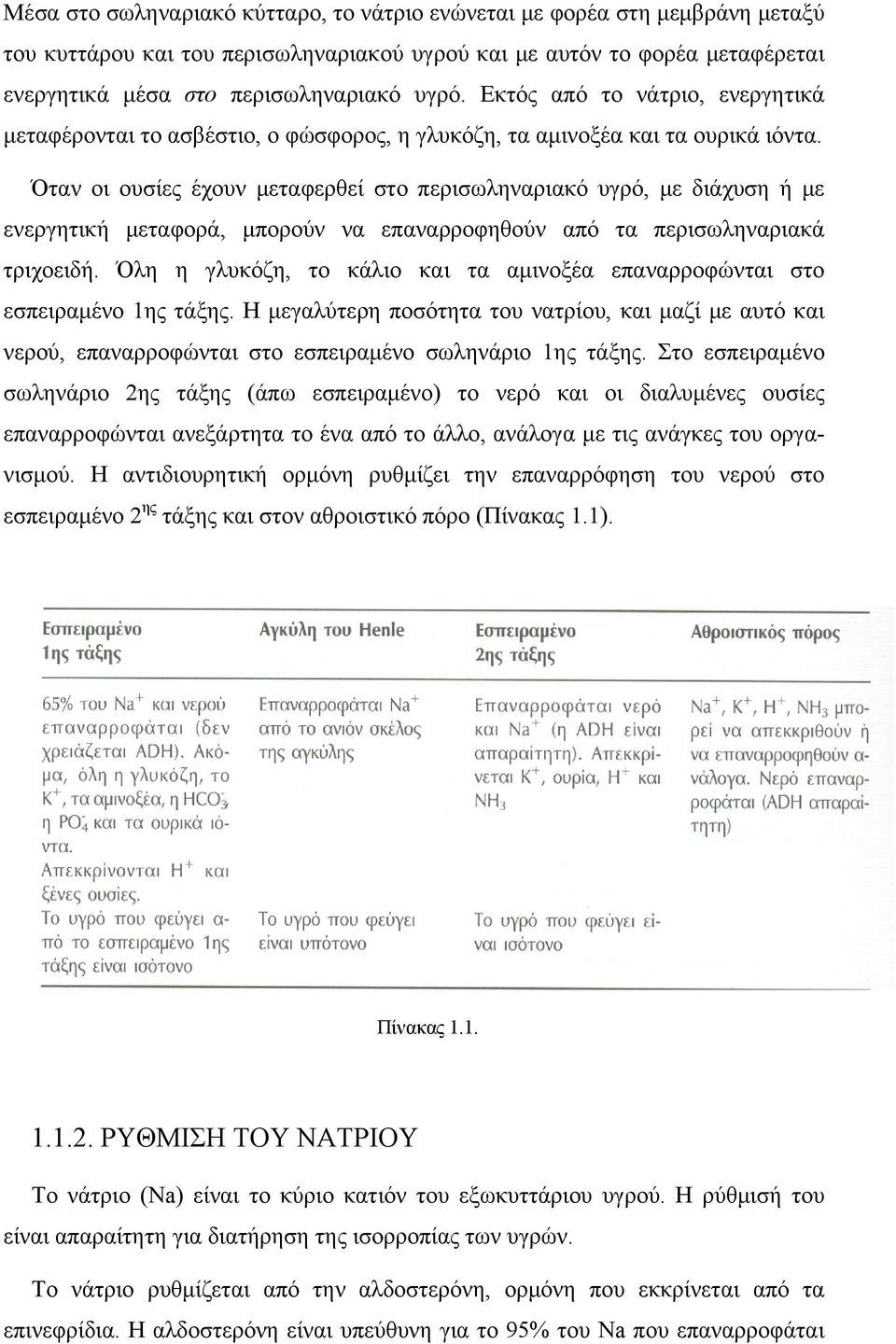 Όταν οι ουσίες έχουν μεταφερθεί στο περισωληναριακό υγρό, με διάχυση ή με ενεργητική μεταφορά, μπορούν να επαναρροφηθούν από τα περισωληναριακά τριχοειδή.