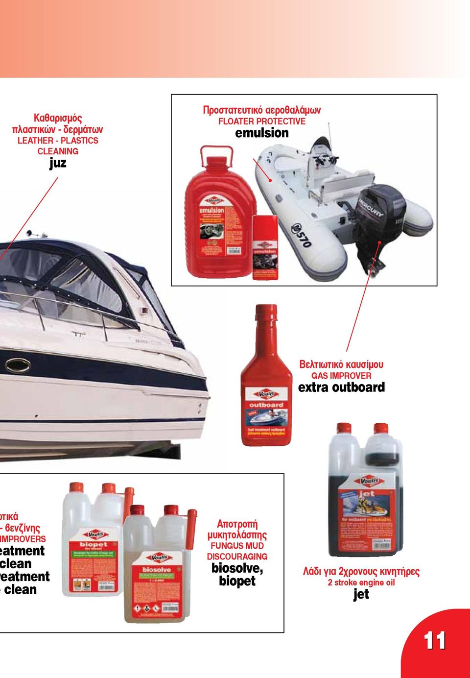 outboard τικά βενζίνης MPROVERS atment lean eatment clean Αποτροπή μυκητολάσπης