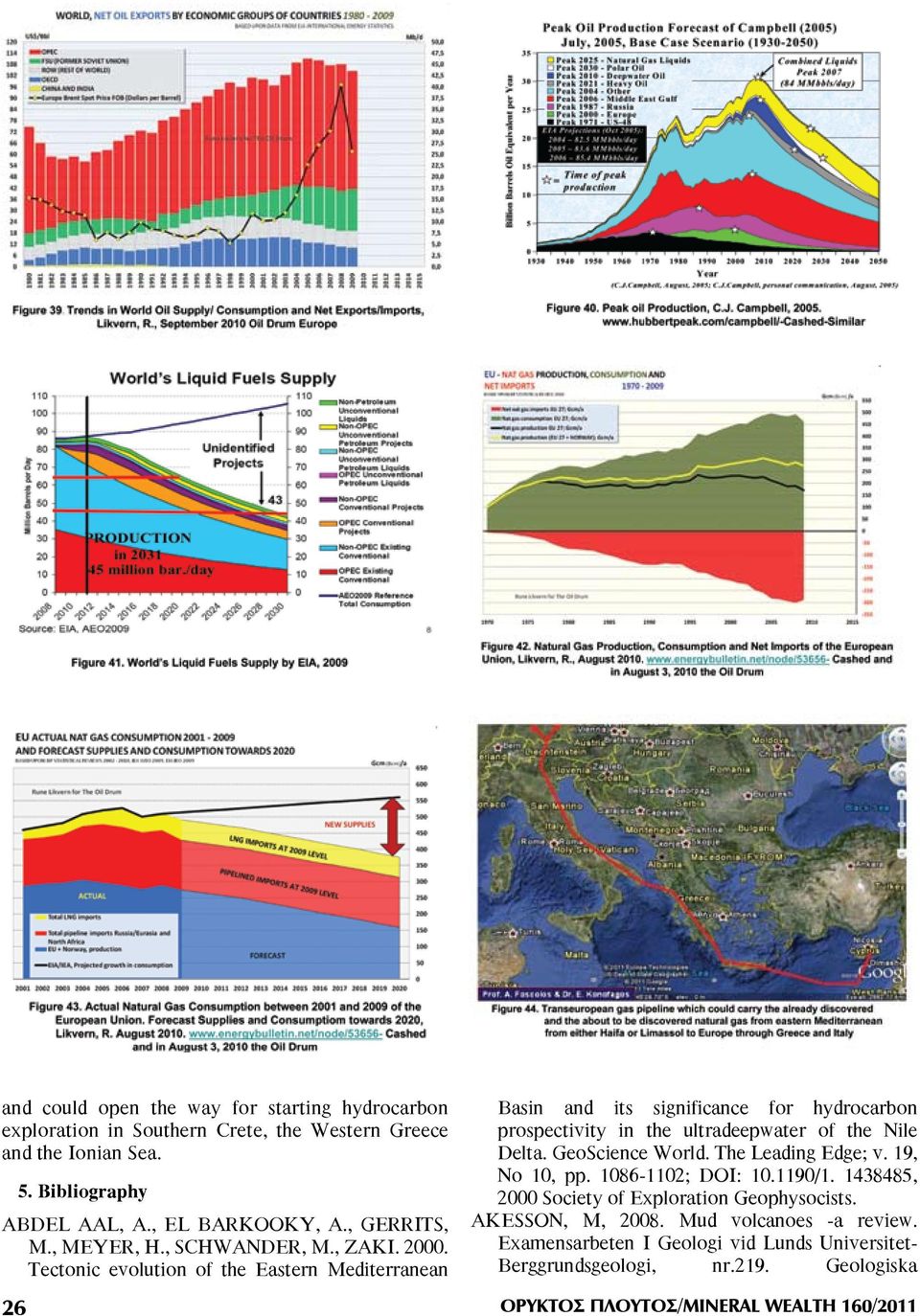 Tectonic evolution of the Eastern Mediterranean Basin and its significance for hydrocarbon prospectivity in the ultradeepwater of the Nile Delta. GeoScience World.