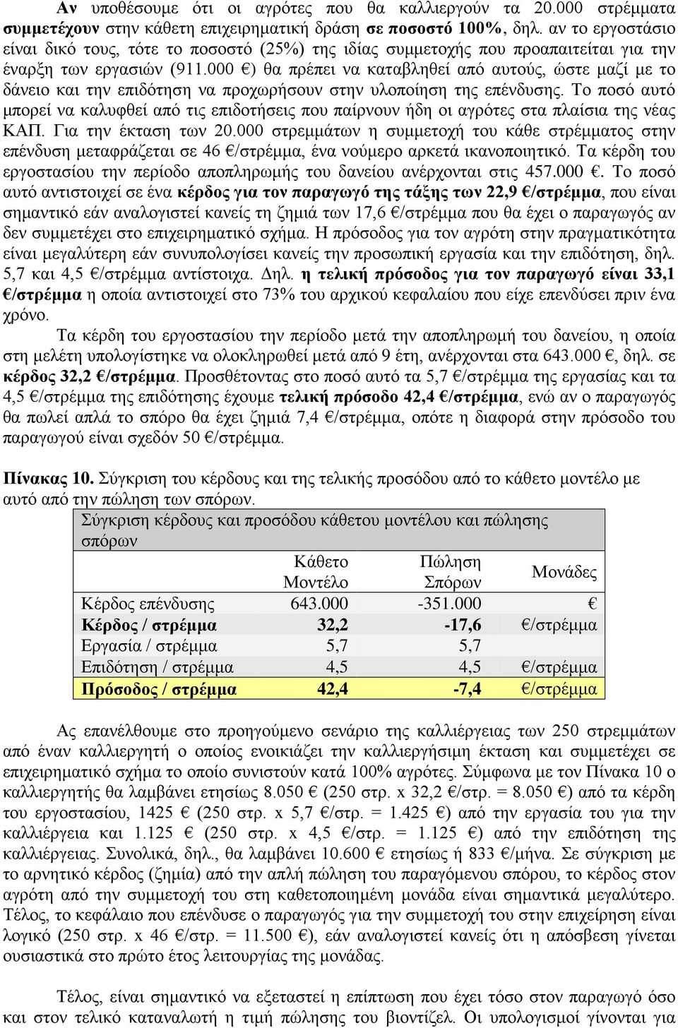 000 ) θα πρέπει να καταβληθεί από αυτούς, ώστε μαζί με το δάνειο και την επιδότηση να προχωρήσουν στην υλοποίηση της επένδυσης.