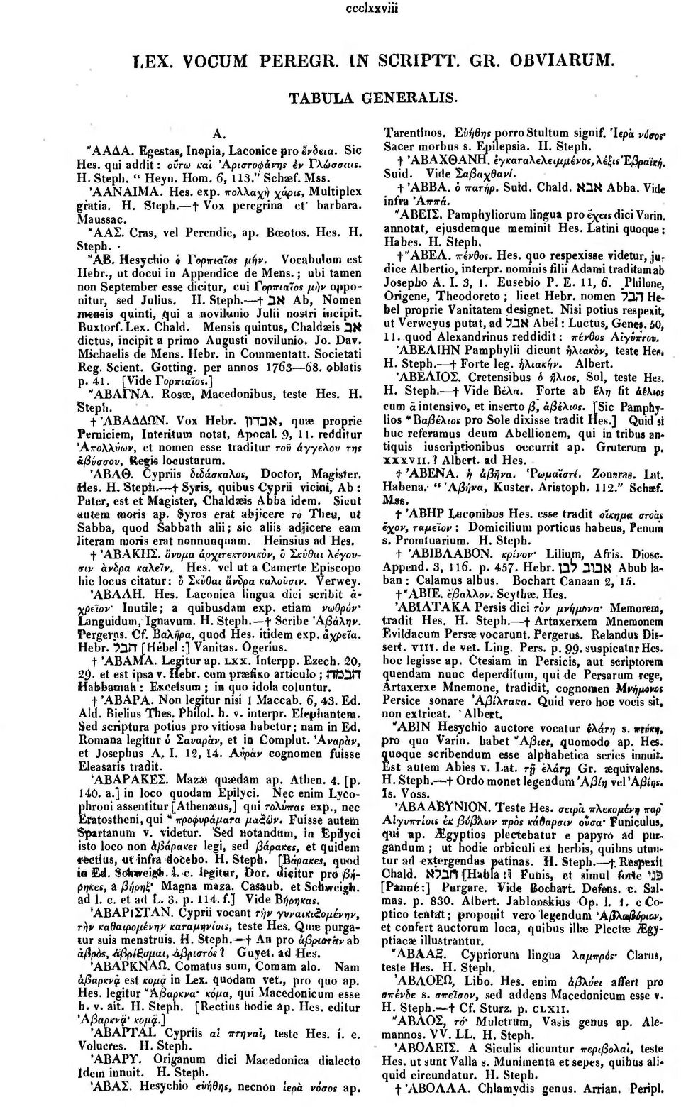 Hesychio ό Γορτιαΐβί μήν. Vocabulum est Hebr., ut docui in Appendice de Mens.; ubi tamen non September esse dicitur, cui ΓορπιαΤοϊ μήν opponitur, sed Julius. H. Steph, f אב Ab, Nomen mensis quinti, qui a novilunio Julii nostri incipit.