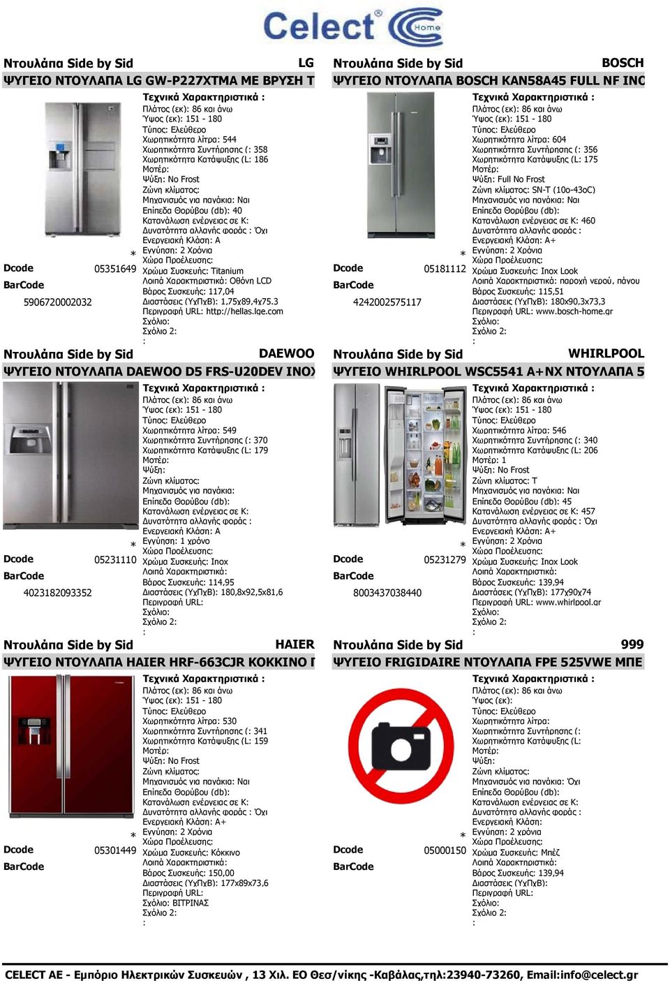 Χρόνια Χώρα Προέλευσης 05351649 Χρώμα Συσκευής Titanium Λοιπά Χαρακτηριστικά Οθόνη LCD Βάρος Συσκευής 117,04 5906720002032 ιαστάσεις (ΥχΠχΒ) 1,75χ89,4χ75.3 Περιγραφή URL http//hellas.lge.