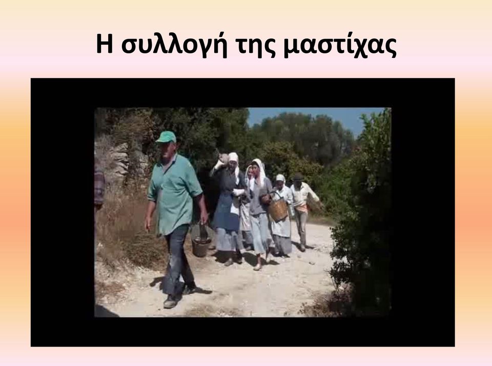 μαστίχας