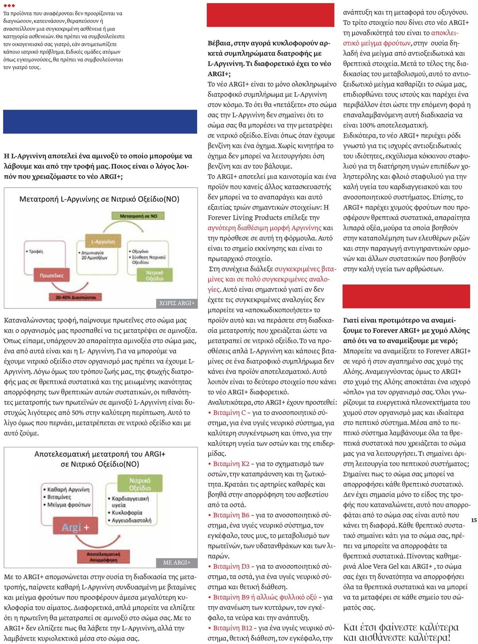 Η L-Αργινίνη αποτελεί ένα αμινοξύ το οποίο μπορούμε να λάβουμε και από την τροφή μας.