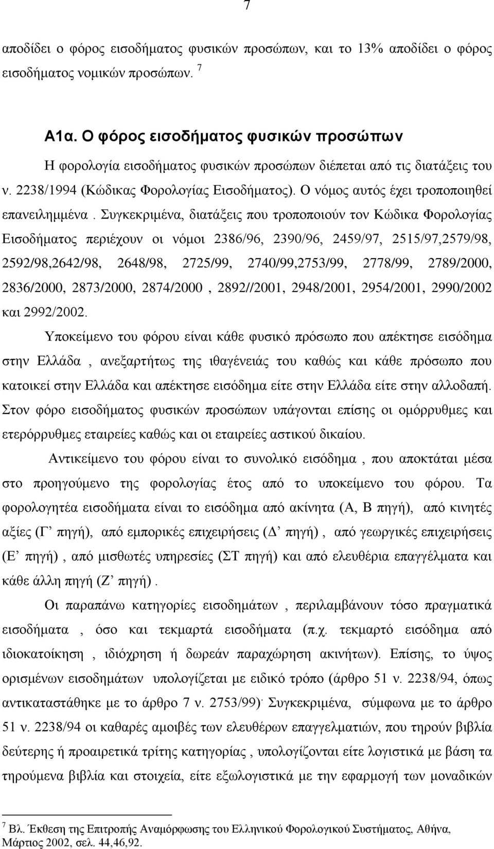 Ο νόμος αυτός έχει τροποποιηθεί επανειλημμένα.