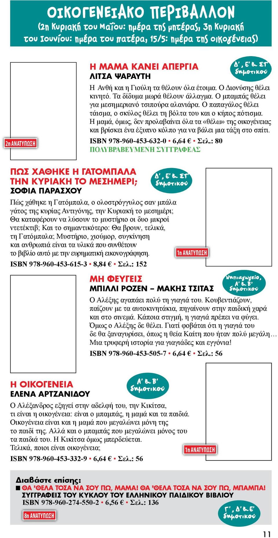 Ο παπαγάλος θέλει τάισμα, ο σκύλος θέλει τη βόλτα του και ο κήπος πότισμα. Η μαμά, όμως, δεν προλαβαίνει όλα τα «θέλω» της οικογένειας και βρίσκει ένα έξυπνο κόλπο για να βάλει μια τάξη στο σπίτι.