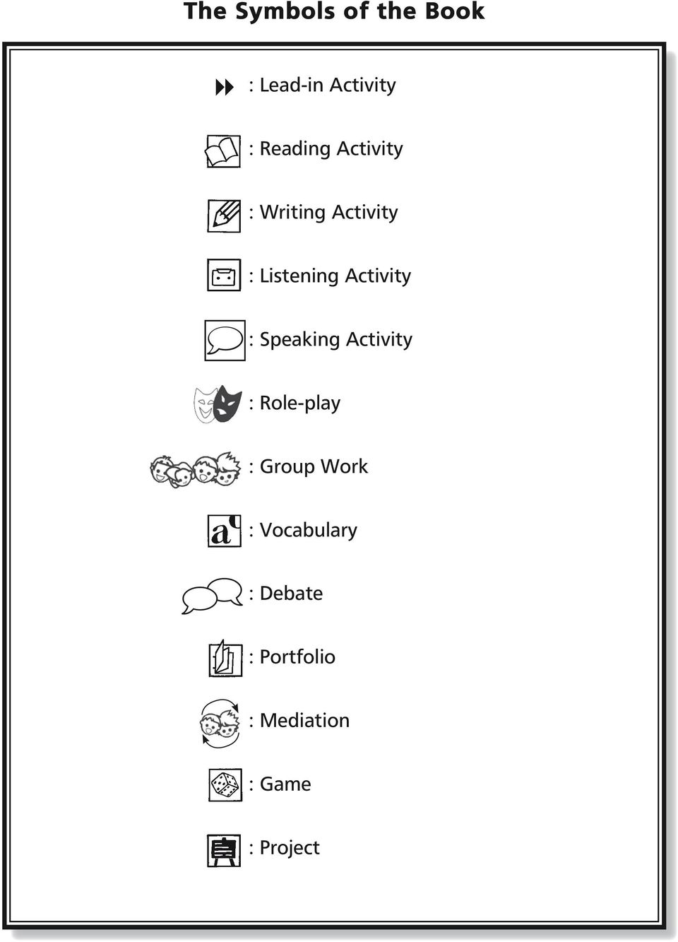 Activity : Speaking Activity : Role-play : Group