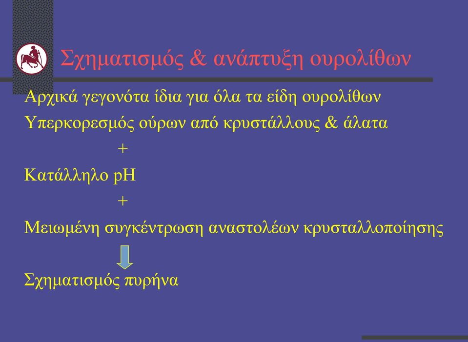 από κρυστάλλους & άλατα + Κατάλληλο ph + Μειωμένη