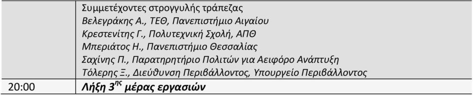 , Πολυτεχνική Σχολή, ΑΠΘ Μπεριάτος Η., Πανεπιστήμιο Θεσσαλίας Σαχίνης Π.