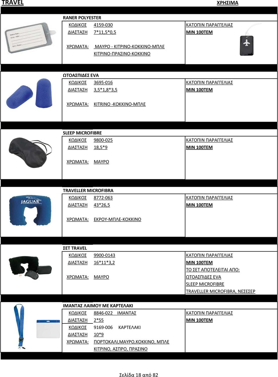 ΣΕΤ TRAVEL 9900-0143 16*11*3,2 ΤΟ ΣΕΤ ΑΠΟΤΕΛΕΙΤΑΙ ΑΠΟ: ΜΑΥΡΟ ΩΤΟΑΣΠΙΔΕΣ EVA SLEEP MICROFIBRE TRAVELLER MICROFIBRA, ΝΕΣΕΣΕΡ ΙΜΑΝΤΑΣ