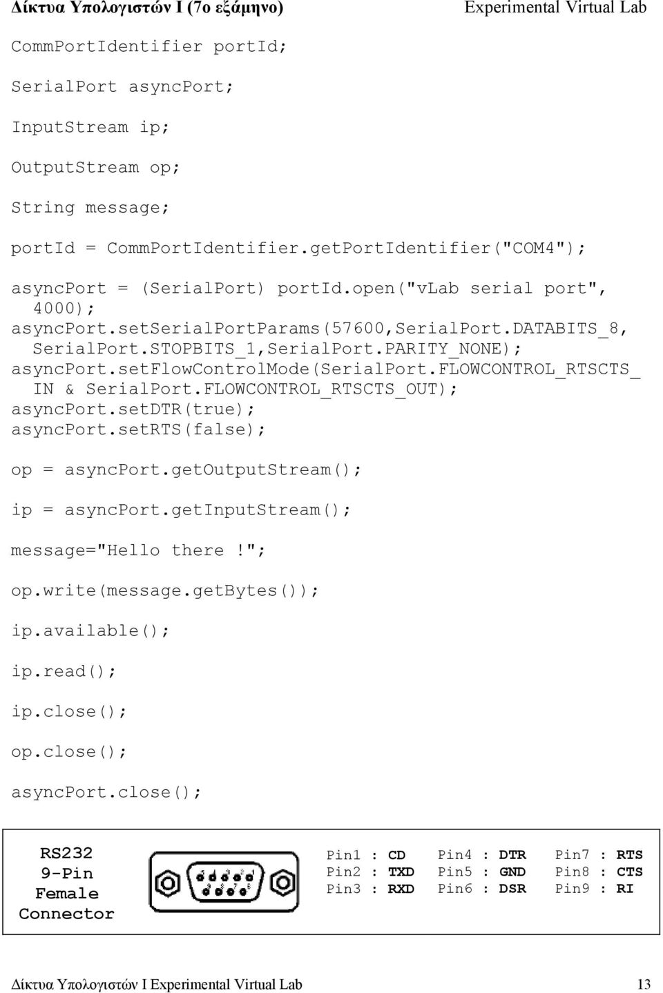 PARITY_NONE); asyncport.setflowcontrolmode(serialport.flowcontrol_rtscts_ IN & SerialPort.FLOWCONTROL_RTSCTS_OUT); asyncport.setdtr(true); asyncport.setrts(false); op = asyncport.