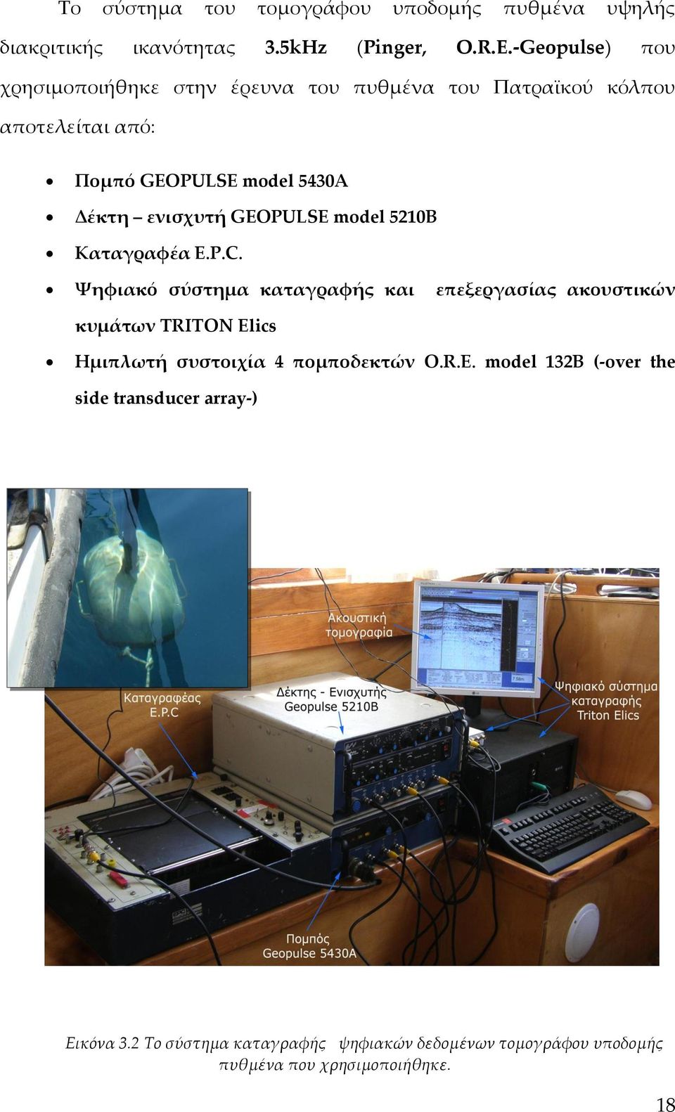 ενισχυτή GEOPULSE model 5210Β Καταγραφέα Ε.P.C.