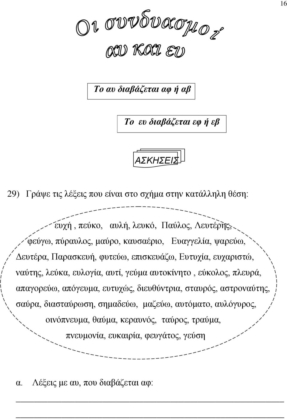 λεύκα, ευλογία, αυτί, γεύμα αυτοκίνητο, εύκολος, πλευρά, απαγορεύω, απόγευμα, ευτυχώς, διευθύντρια, σταυρός, αστροναύτης, σαύρα, διασταύρωση,