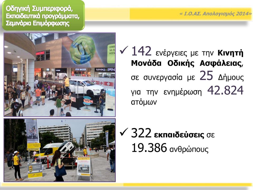 25 Δήμους για την ενημέρωση 42.