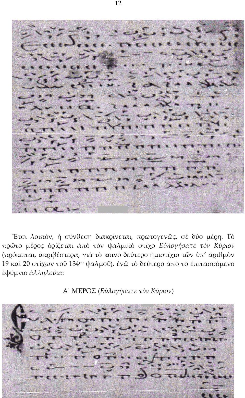 ἀκριβέστερα, γιὰ τὸ κοινὸ δεύτερο ἡμιστίχιο τῶν ὑπ ἀριθμὸν 19 καὶ 20 στίχων τοῦ