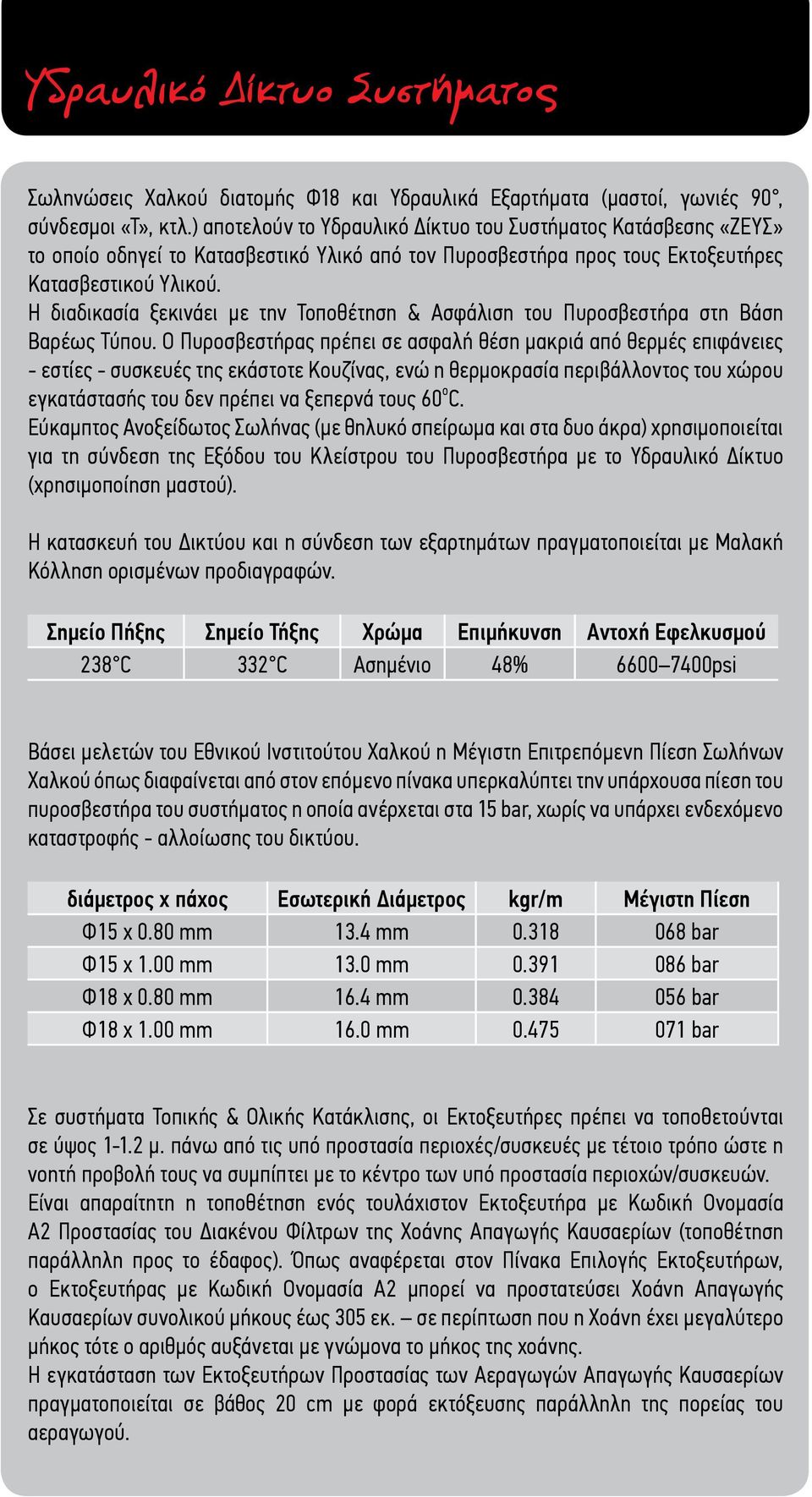 Η διαδικασία ξεκινάει με την Τοποθέτηση & Ασφάλιση του Πυροσβεστήρα στη Βάση Βαρέως Τύπου.