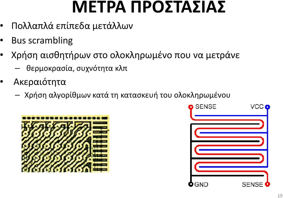 να μετράνε θερμοκρασία, συχνότητα κλπ Ακεραιότητα