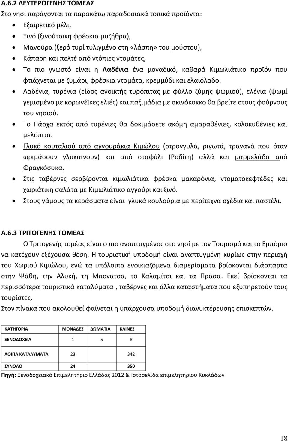 Λαδένια, τυρένια (είδος ανοικτής τυρόπιτας με φύλλο ζύμης ψωμιού), ελένια (ψωμί γεμισμένο με κορωνέϊκες ελιές) και παξιμάδια με σκινόκοκκο θα βρείτε στους φούρνους του νησιού.