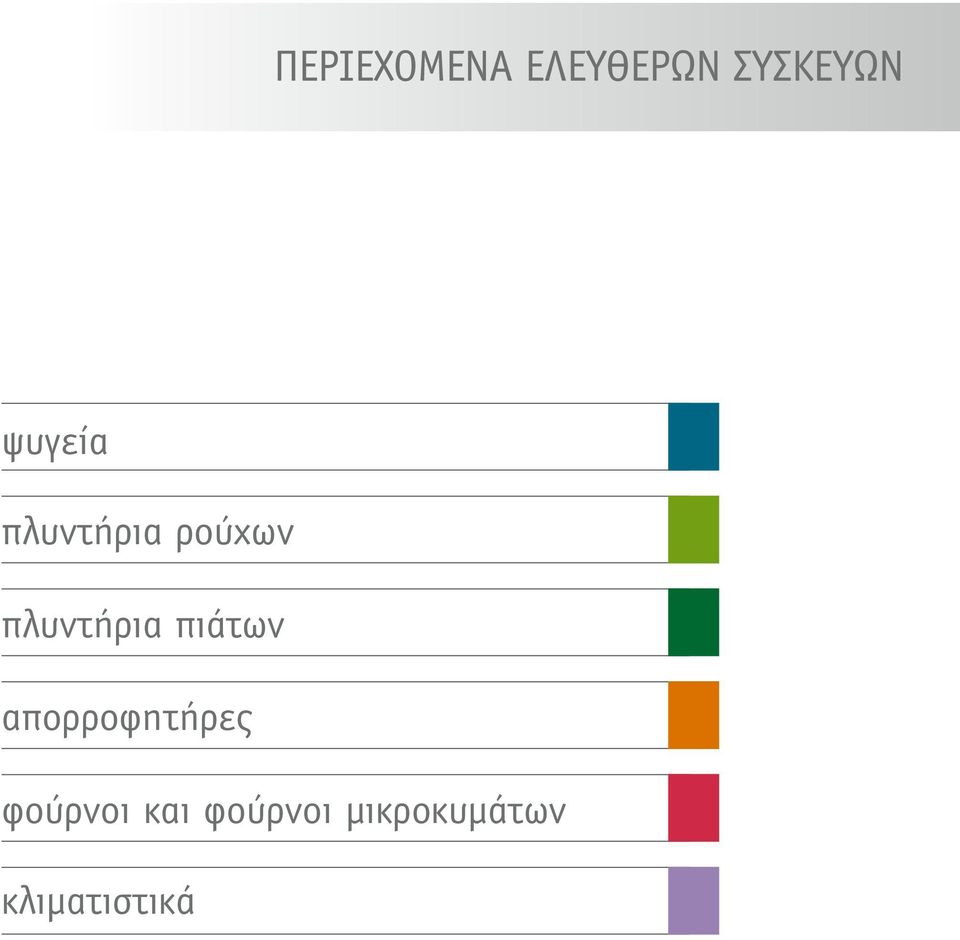 πλυντήρια πιάτων απορροφητήρες