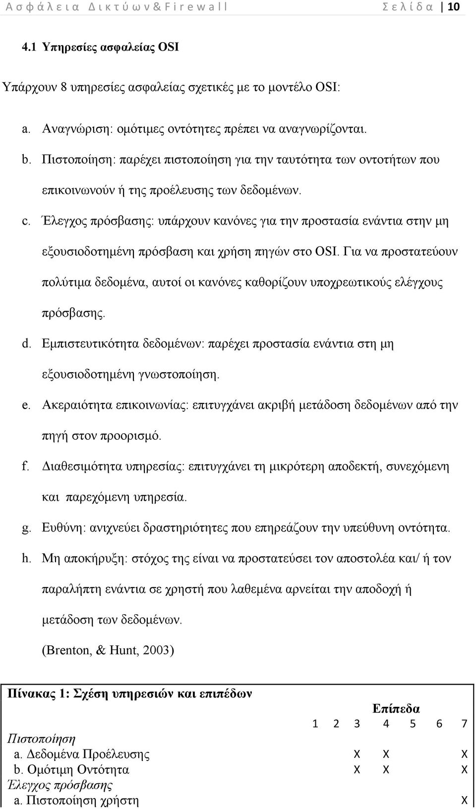 Έλεγχος πρόσβασης: υπάρχουν κανόνες για την προστασία ενάντια στην μη εξουσιοδοτημένη πρόσβαση και χρήση πηγών στο OSI.