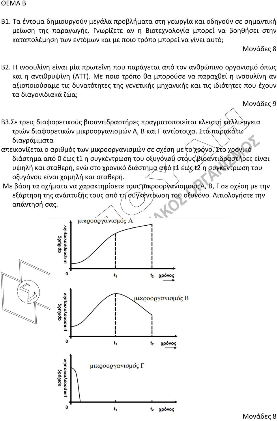 Η ινσουλίνη είναι µία πρωτεΐνη που παράγεται από τον ανθρώπινο οργανισµό όπως και η αντιθρυψίνη (ΑΤΤ).