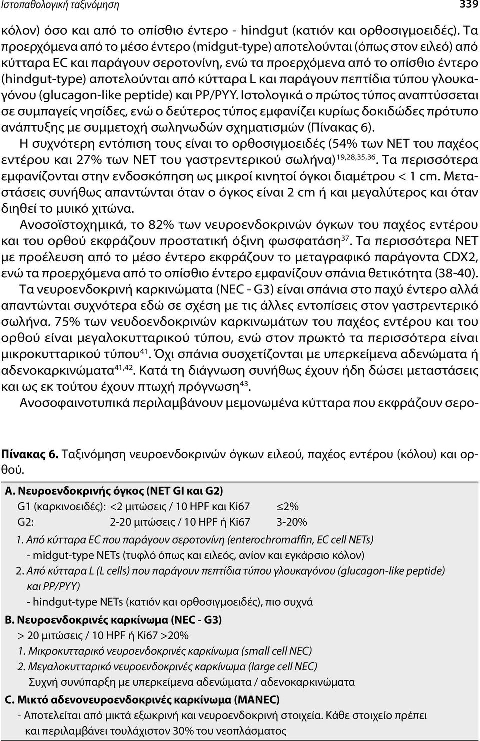 L και παράγουν πεπτίδια τύπου γλουκαγόνου (glucagon-like peptide) και PP/PYY.