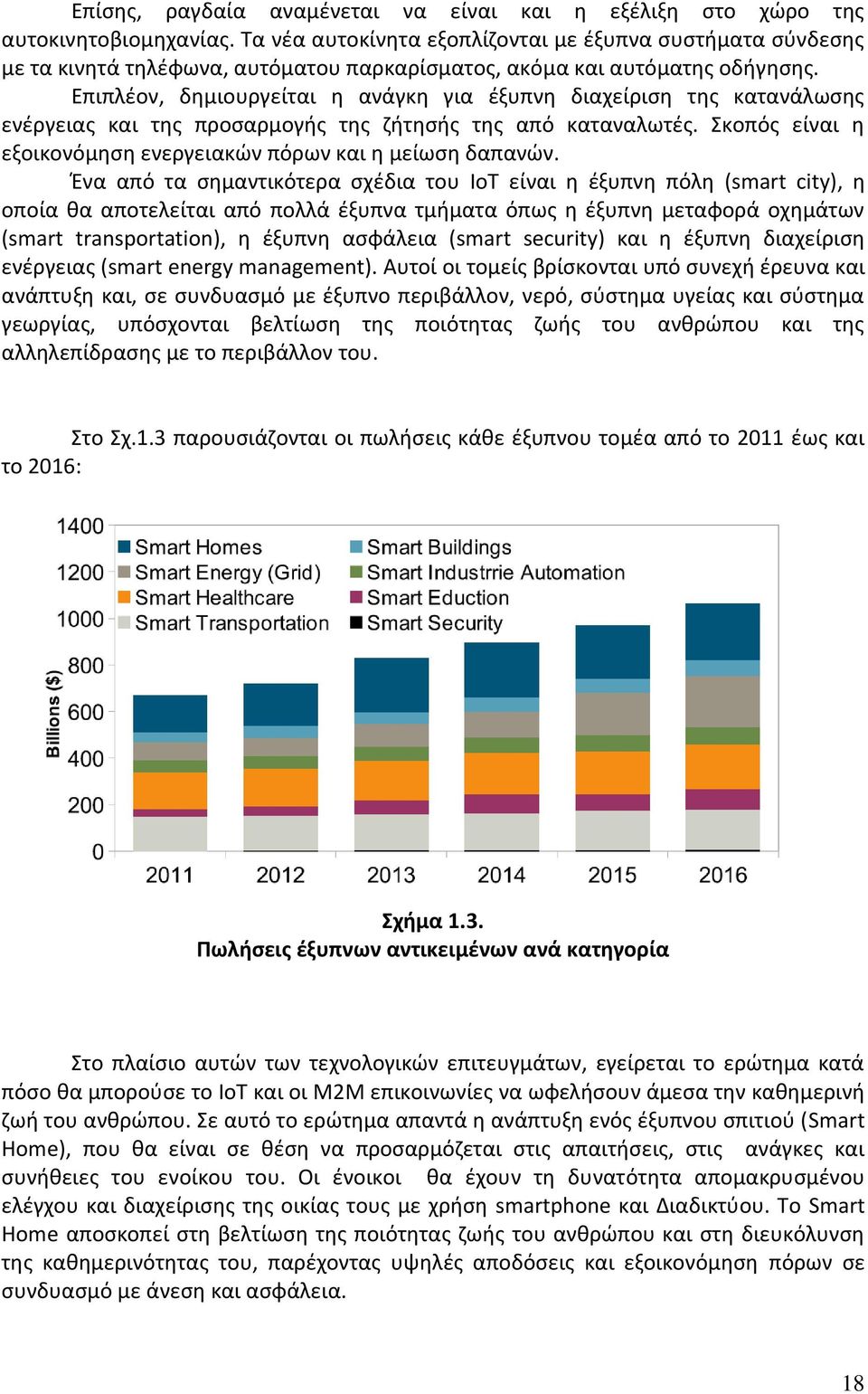 Επιπλέον, δημιουργείται η ανάγκη για έξυπνη διαχείριση της κατανάλωσης ενέργειας και της προσαρμογής της ζήτησής της από καταναλωτές.