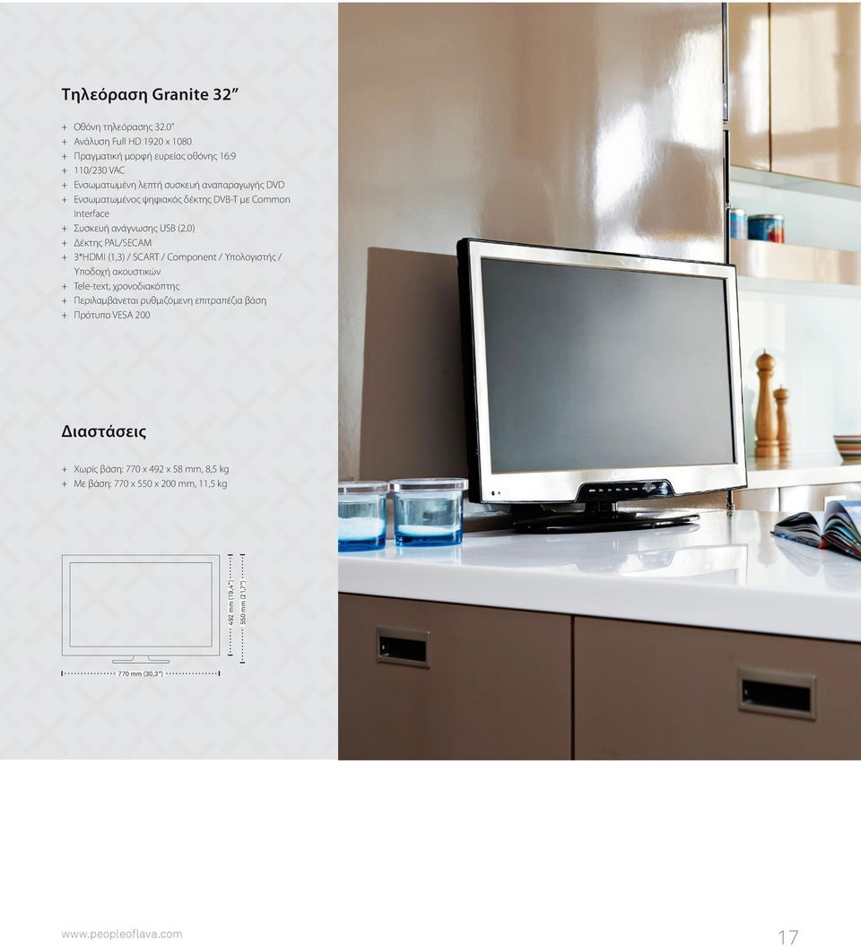 Ενσωματωμένος ψηφιακός δέκτης DVB-T με Common Interface + Συσκευή ανάγνωσης USB (2.