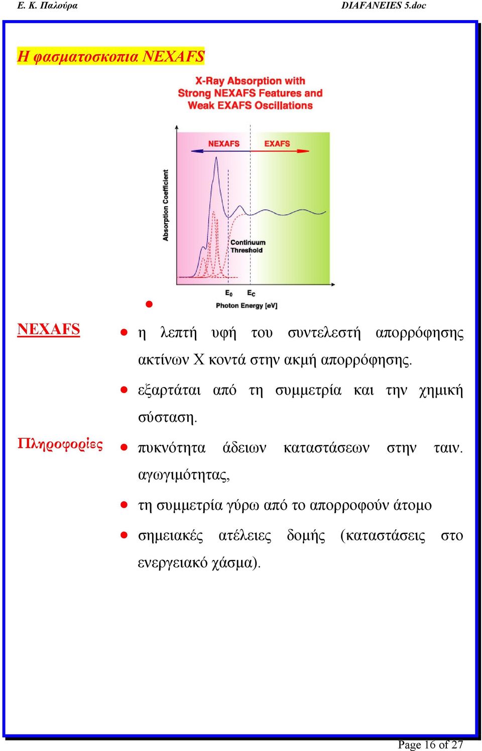 Πληροφορίες πυκνότητα άδειων καταστάσεων στην ταιν.