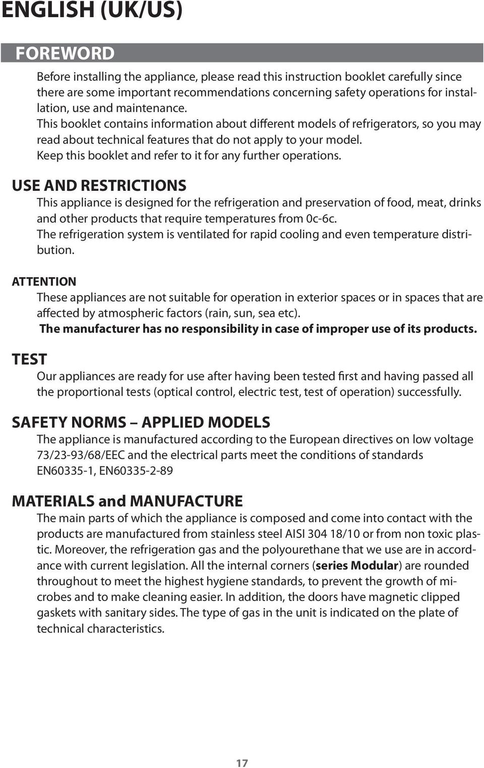 Keep this booklet and refer to it for any further operations.