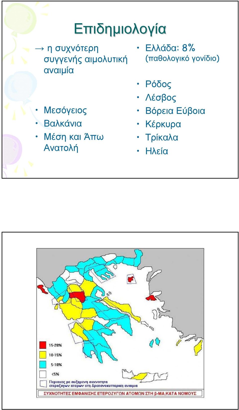 και Άπω Ανατολή Ελλάδα: 8% (παθολογικό