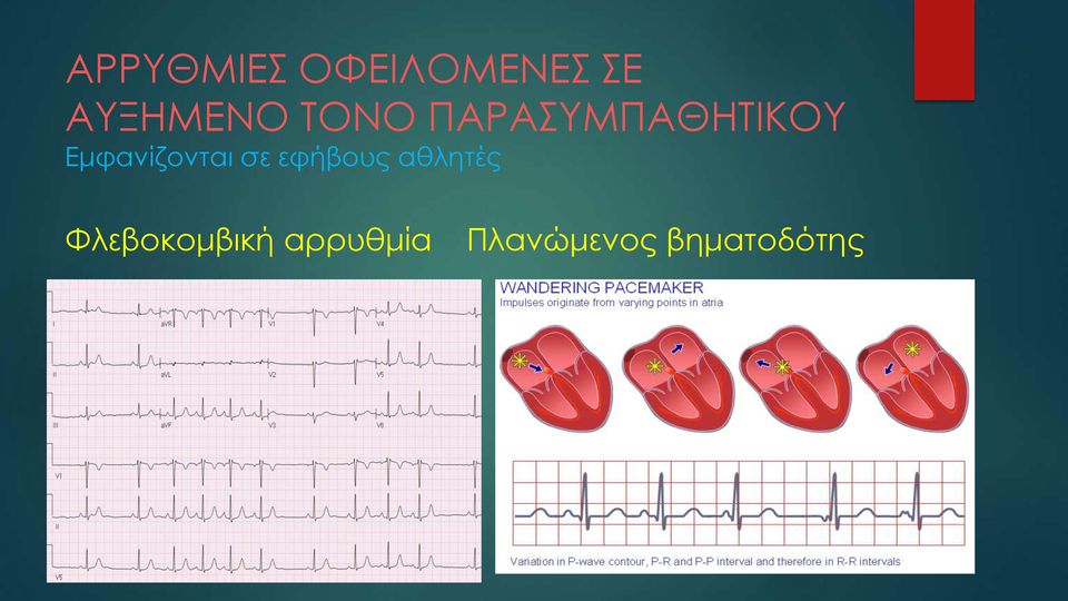 Εμφανίζονται σε εφήβους αθλητές