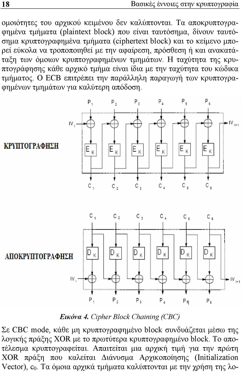 ή και ανακατάταξη των όμοιων κρυπτογραφημένων τμημάτων. Η ταχύτητα της κρυπτογράφησης κάθε αρχικό τμήμα είναι ίδια με την ταχύτητα του κώδικα τμήματος.