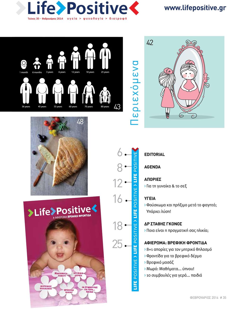 .. παιδιά 6 8 12 16 18 25 life positive > life positive > life positive > life positive > life positive EDITORIAL AGENDA ΑΠΟΡΙΕΣ > Για τη γυναίκα & το σεξ ΥΓΕΙΑ >