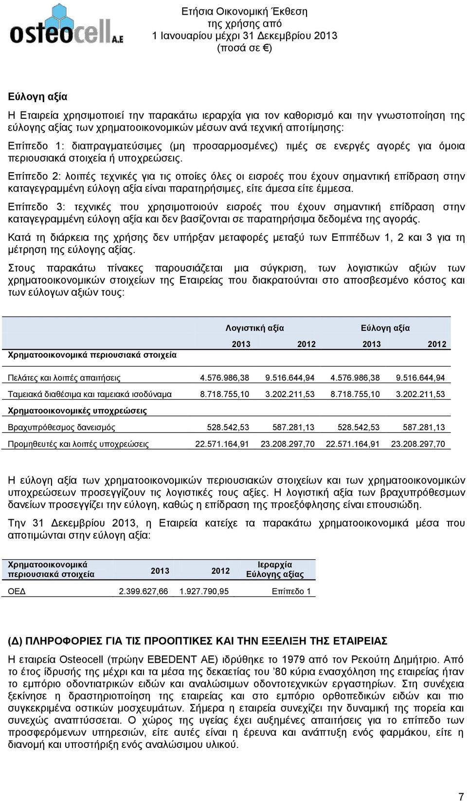 Επίπεδο 2: λοιπές τεχνικές για τις οποίες όλες οι εισροές που έχουν σημαντική επίδραση στην καταγεγραμμένη εύλογη αξία είναι παρατηρήσιμες, είτε άμεσα είτε έμμεσα.