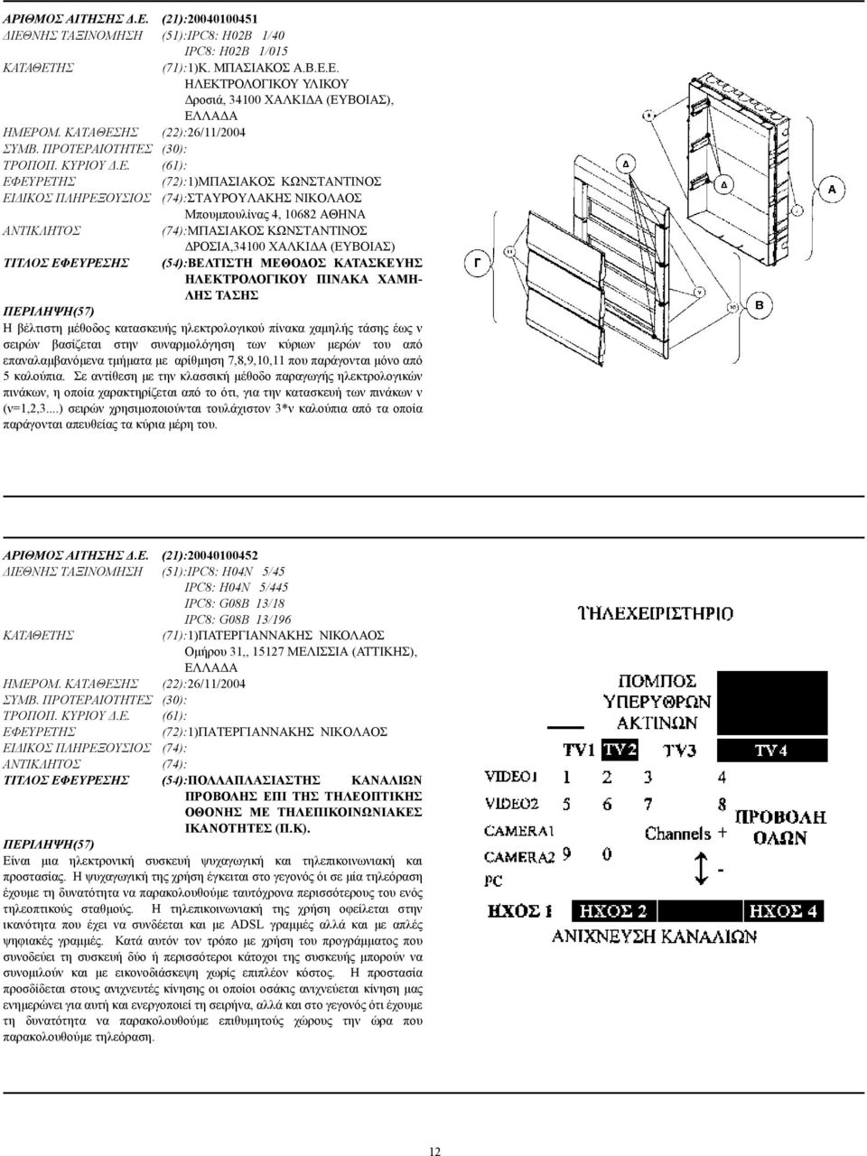 ΗΣ (22):26/11/2004 ΣΥΜΒ. ΠΡΟΤΕΡ