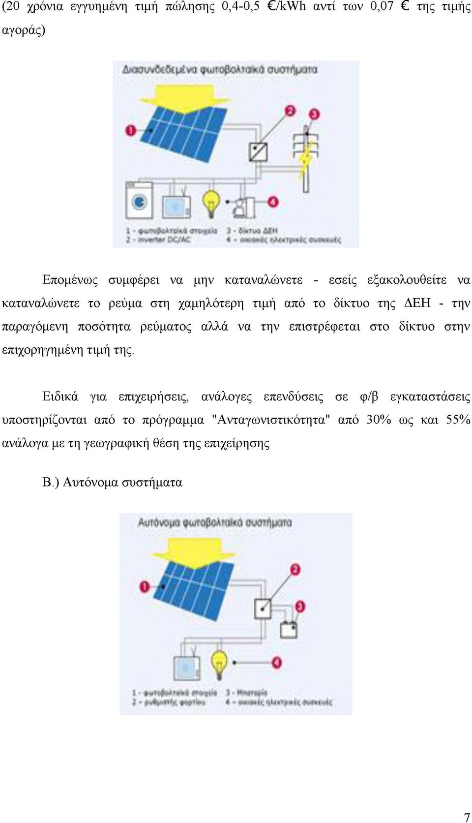 επιστρέφεται στο δίκτυο στην επιχορηγημένη τιμή της.