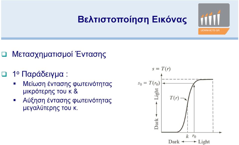 φωτεινότητας μικρότερης του κ &