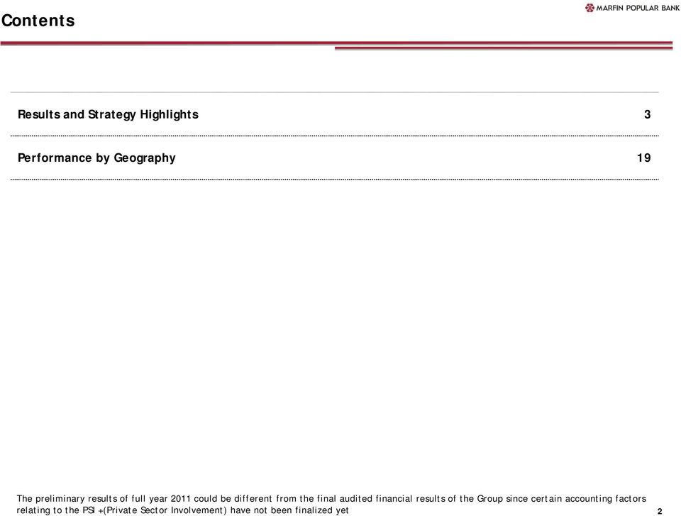 audited financial results of the Group since certain accounting factors