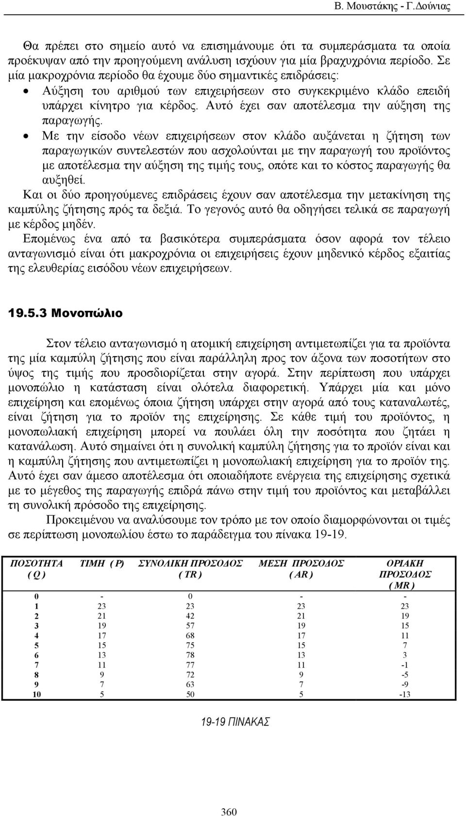 Αυτό έχει σαν αποτέλεσµα την αύξηση της παραγωγής.