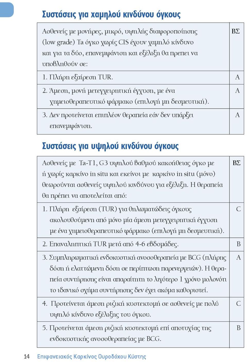 Δεν προτείνεται επιπλέον θεραπεία εάν δεν υπάρξει A επανεμφάνιση.