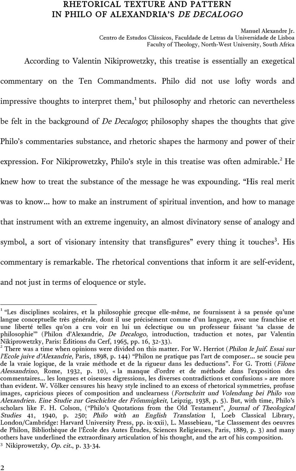 an exegetical commentary on the Ten Commandments.
