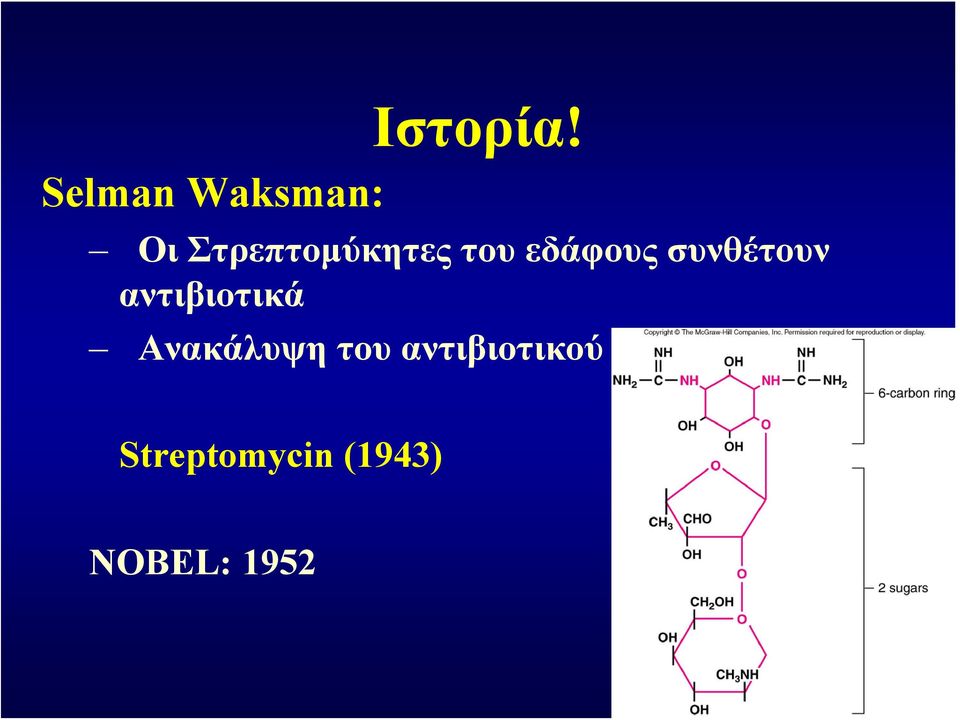 του εδάφους συνθέτουν αντιβιοτικά