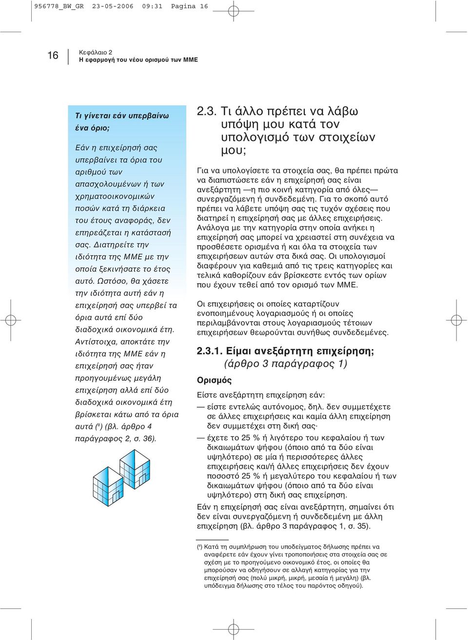 Ωστόσο, θα χάσετε την ιδιότητα αυτή εάν η επιχείρησή σας υπερβεί τα όρια αυτά επί δύο διαδοχικά οικονομικά έτη.