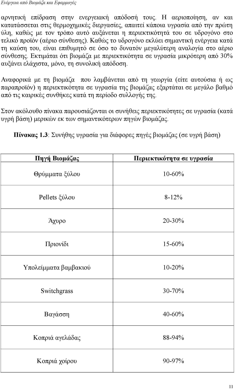 σύνθεσης). Καθώς το υδρογόνο εκλύει σημαντική ενέργεια κατά τη καύση του, είναι επιθυμητό σε όσο το δυνατόν μεγαλύτερη αναλογία στο αέριο σύνθεσης.