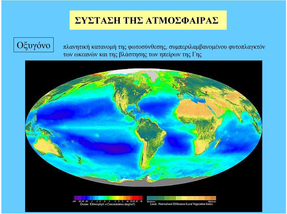 συμπεριλαμβανομένου φυτοπλαγκτόν των