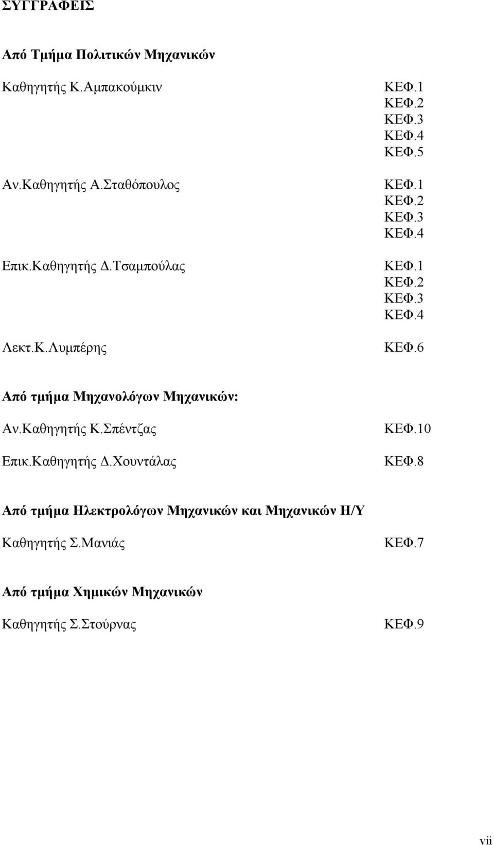 Καθηγητής Κ.Σπέντζας Επικ.Καθηγητής Δ.Χουντάλας ΚΕΦ.10 ΚΕΦ.