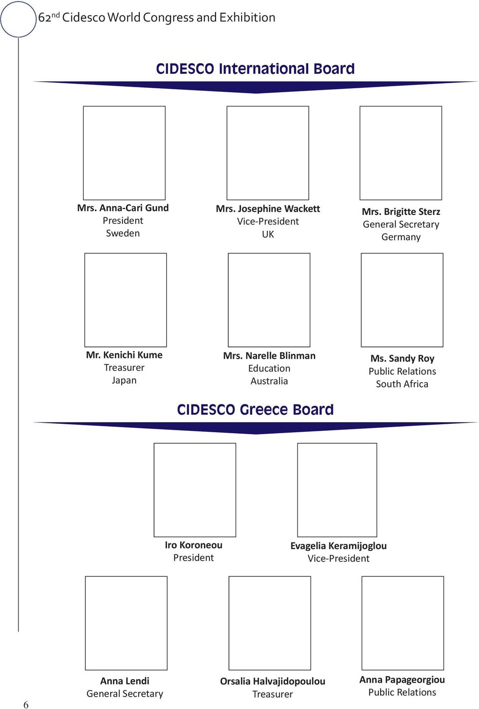 Narelle Blinman Education Australia CIDESCO Greece Board Ms.
