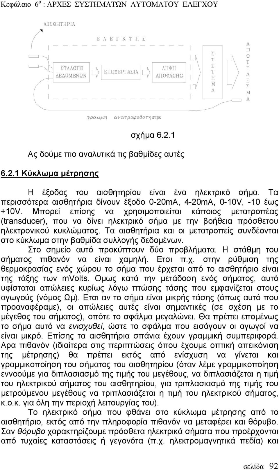 Μπορεί επίσης να χρησιμοποιείται κάποιος μετατροπέας (transducer), που να δίνει ηλεκτρικό σήμα με την βοήθεια πρόσθετου ηλεκτρονικού κυκλώματος.